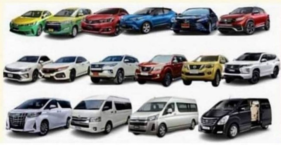 มีรถให้บริการหลายขนาดใหม่สะอาดทุกคันบริการ 24 ชั่วโมง ติดต่อโทร 095-2286769